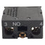 Used Lot of 2 Telemecanique ZB2-BE101 Contact Block, 1N.O., 10A 600VAC, 22mm