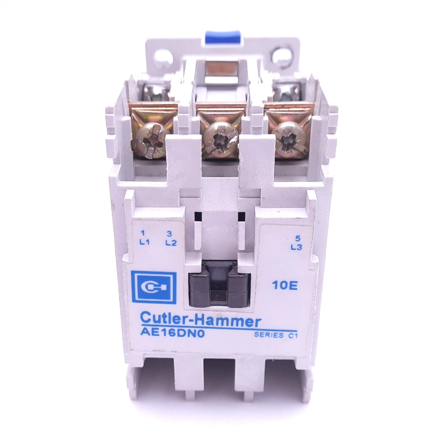 Used Cutler-Hammer AE16DN0 Motor Starter, 3-Pole, 1NO Aux, 660V 18A, 110/120VAC Coil