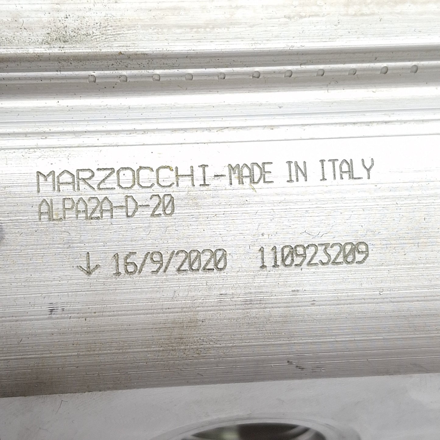 Used Marzocchi ALPA2A-D-20+ALPP2-D-6-FA Gear Pump, 250bar, 4000RPM, ORB-12 Ports
