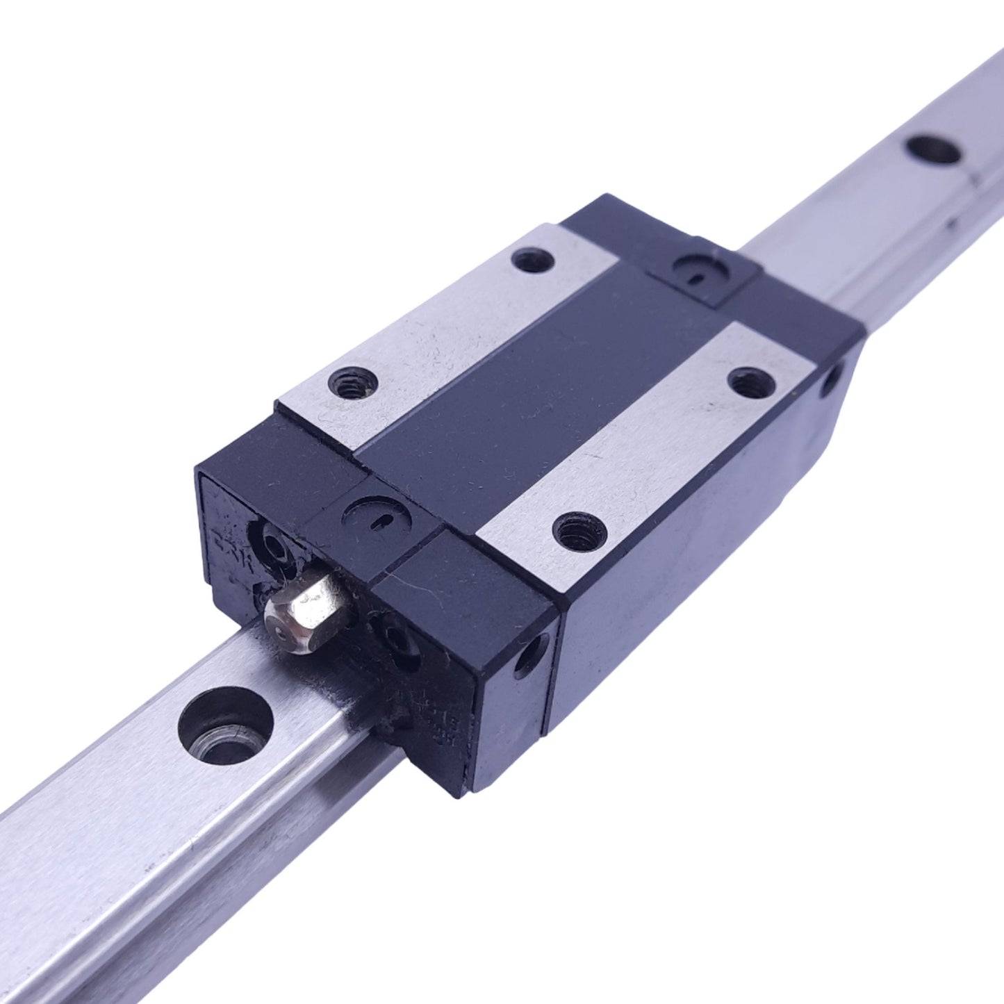 Used CSK LMG15T Linear Guide Block w/ LMG15R-N 15mm Rail, 1470mm Length, 18.9kN Max