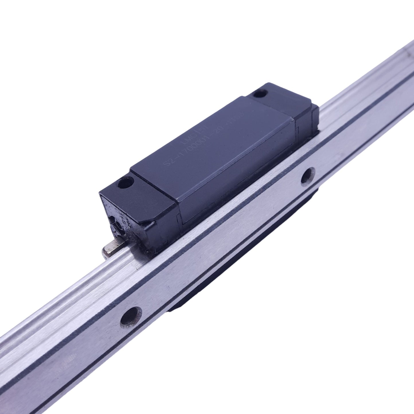 Used CSK LMG15T Linear Guide Block w/ LMG15R-N 15mm Rail, 1470mm Length, 18.9kN Max