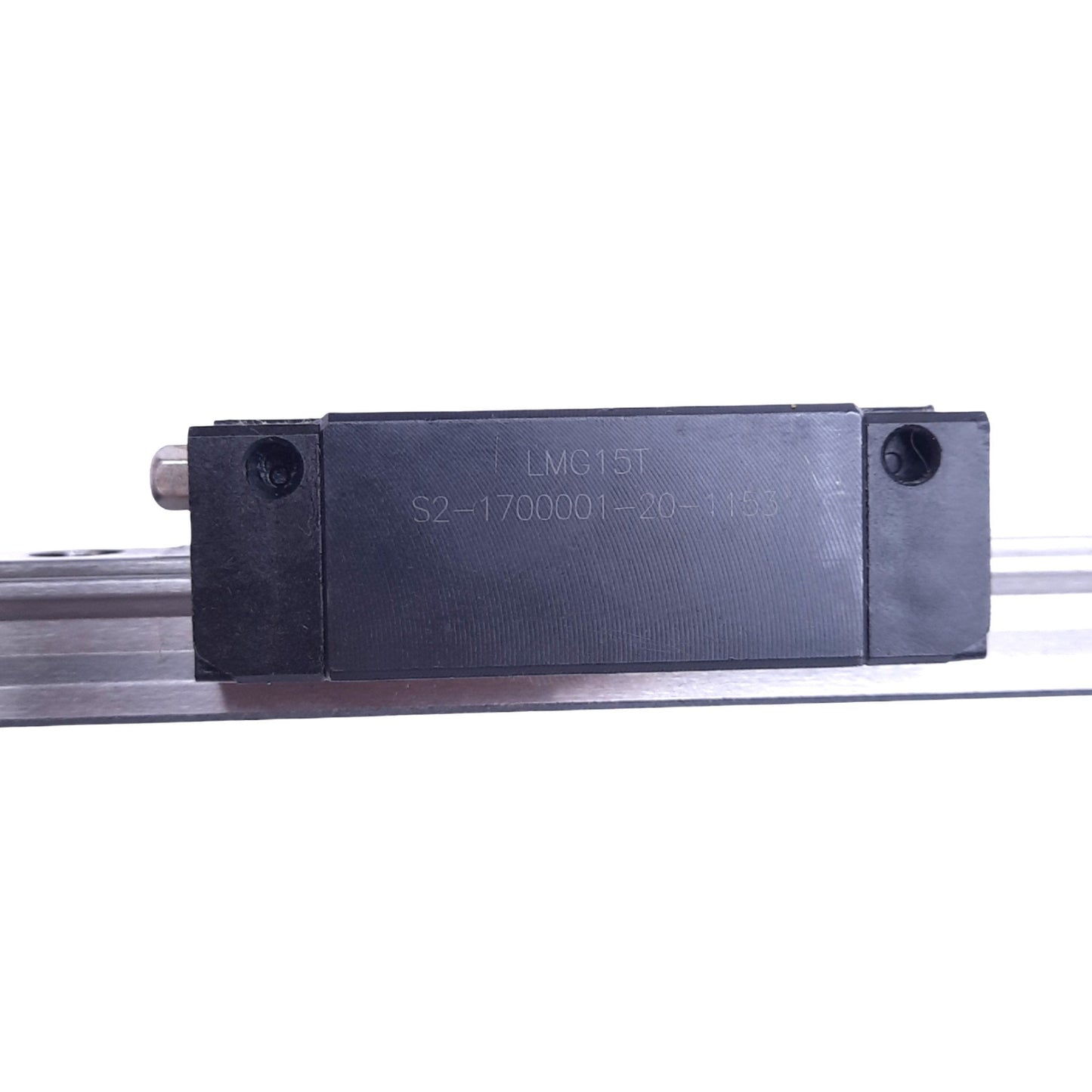 Used CSK LMG15T Linear Guide Block w/ LMG15R-N 15mm Rail, 1470mm Length, 18.9kN Max