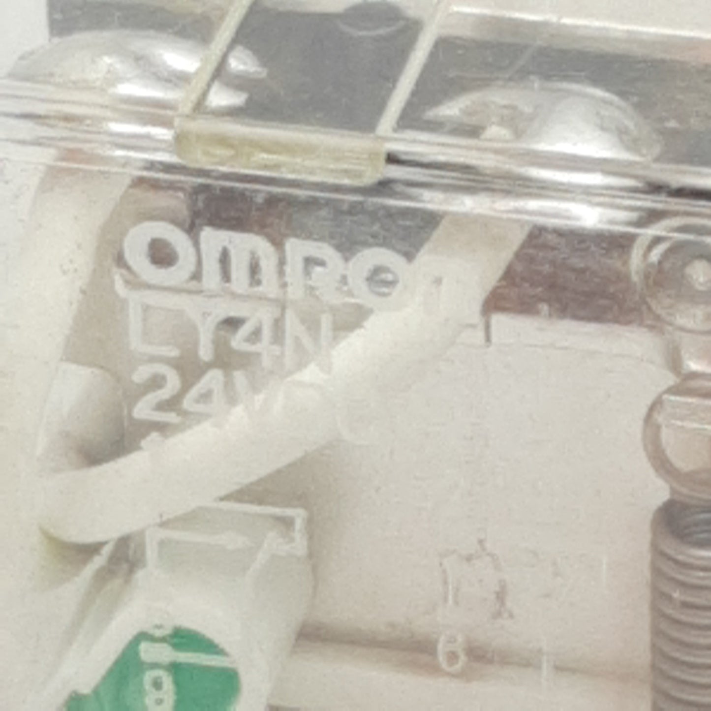Used Omron LY4N DC24 Ice Cube Relay, 4PDT, 10A 240VAC/28VDC, 24VDC Coil, 14-Pin