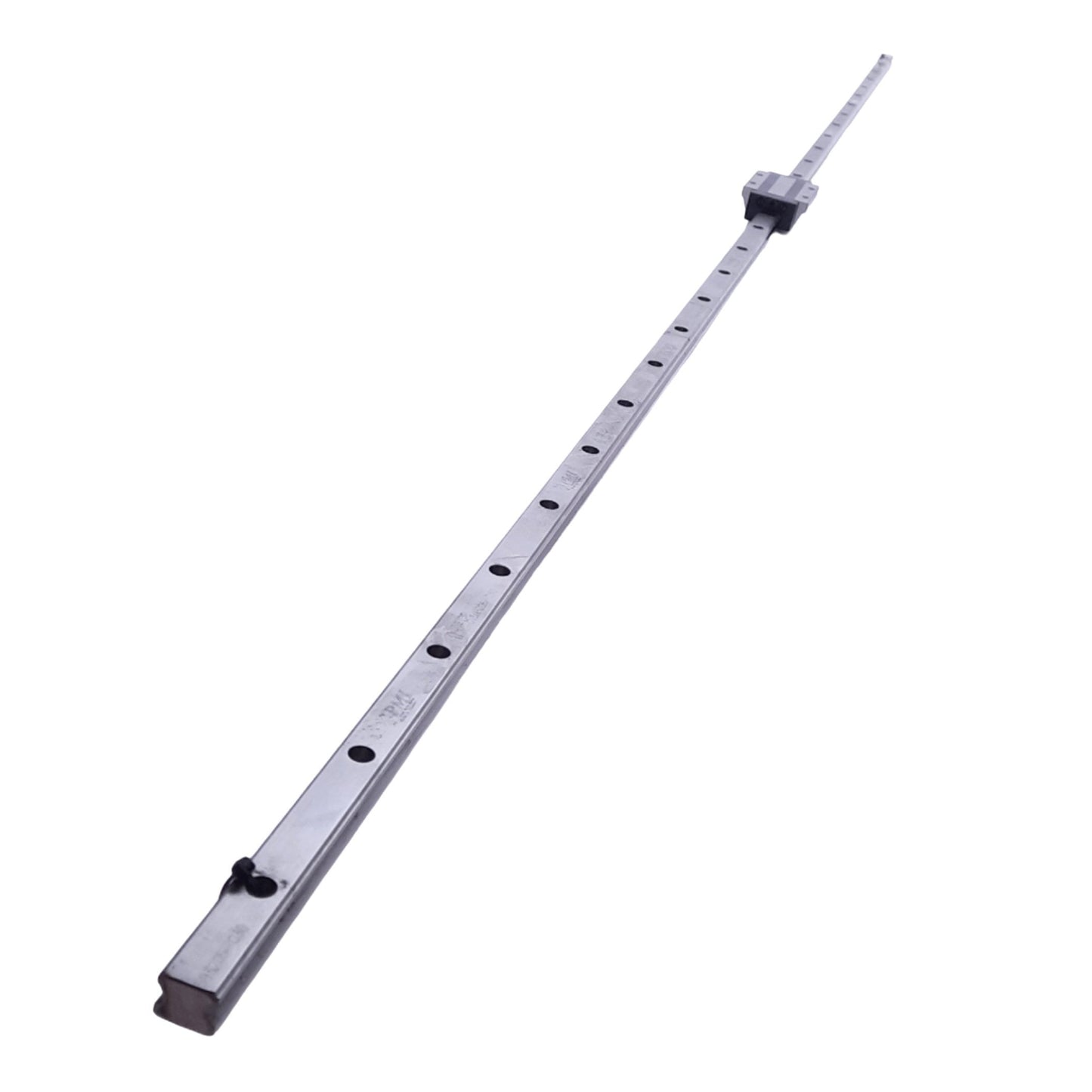 Used PMI SME15LEA-K Linear Guide Block w/ SME15R 15mm Rail, 1690mm Length, 27.5kN Max