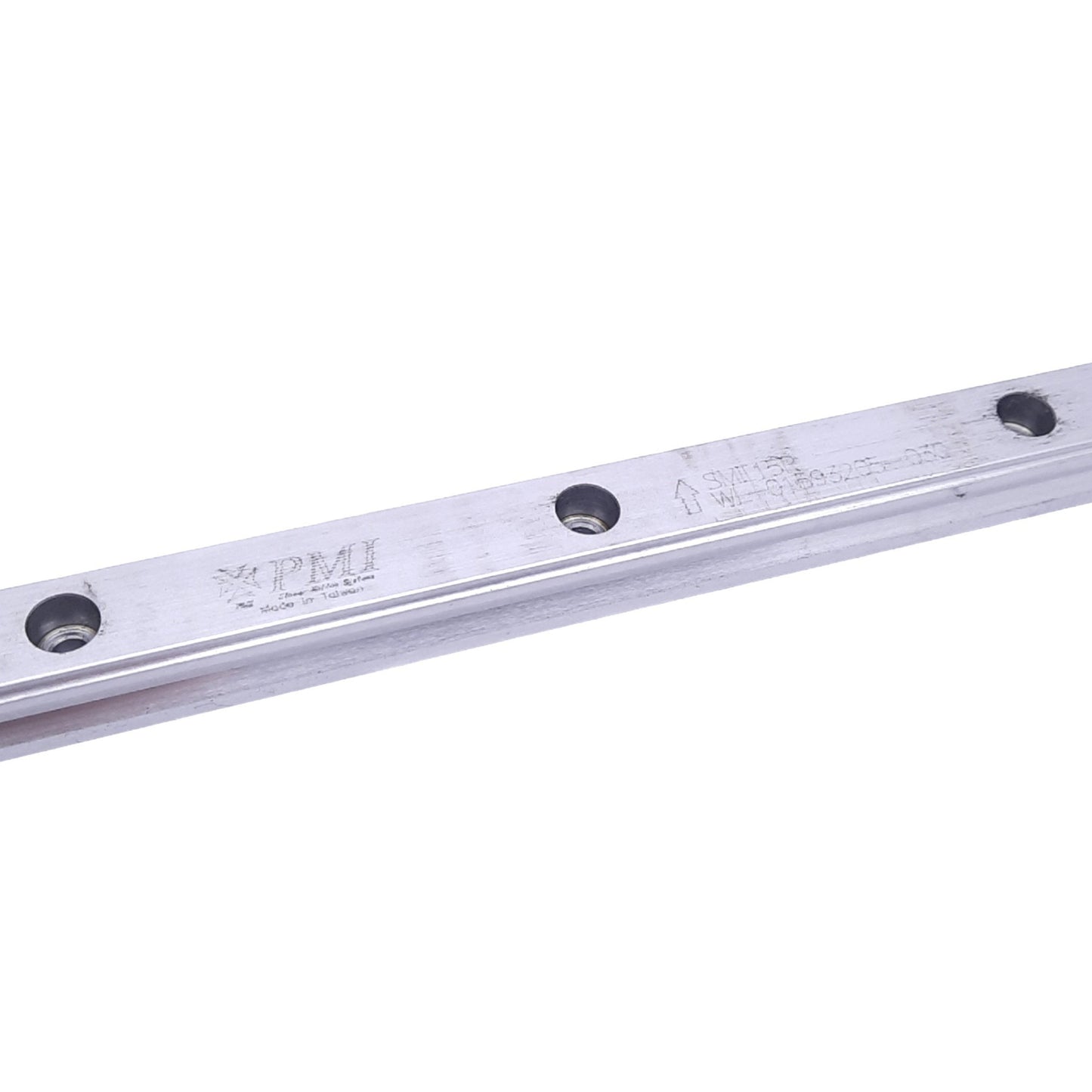 Used PMI SME15LEA-K Linear Guide Block w/ SME15R 15mm Rail, 1690mm Length, 27.5kN Max
