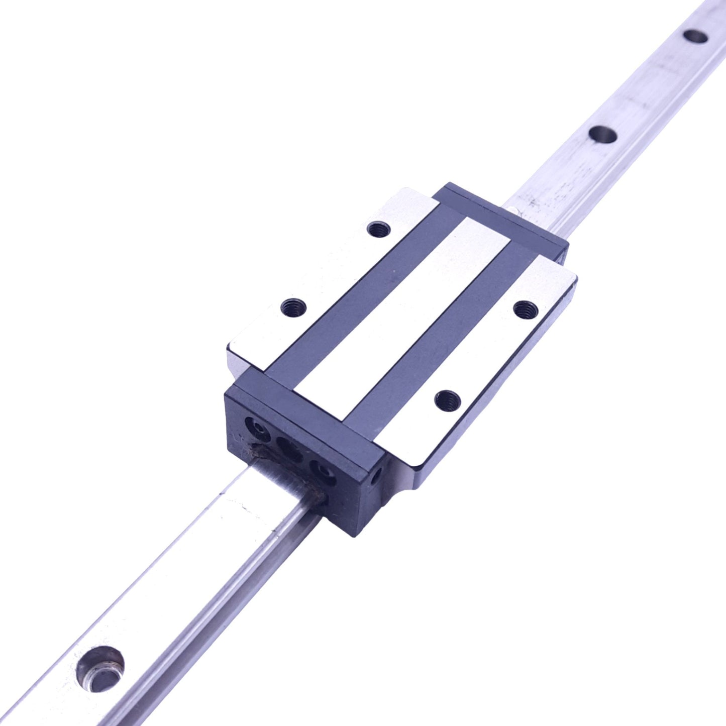 Used PMI SME15LEA-K Linear Guide Block w/ SME15R 15mm Rail, 1690mm Length, 27.5kN Max