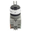 Used Idec ASW2L11 Lever Selector Switch, 2-Position 1N.O 1N.C, 10A 600VAC/VDC Contact