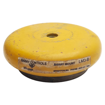 Used Barry Controls LM3-B Anti-Vibration Leveling Foot Mount, ø4.75in, 1/2in-13 UNC