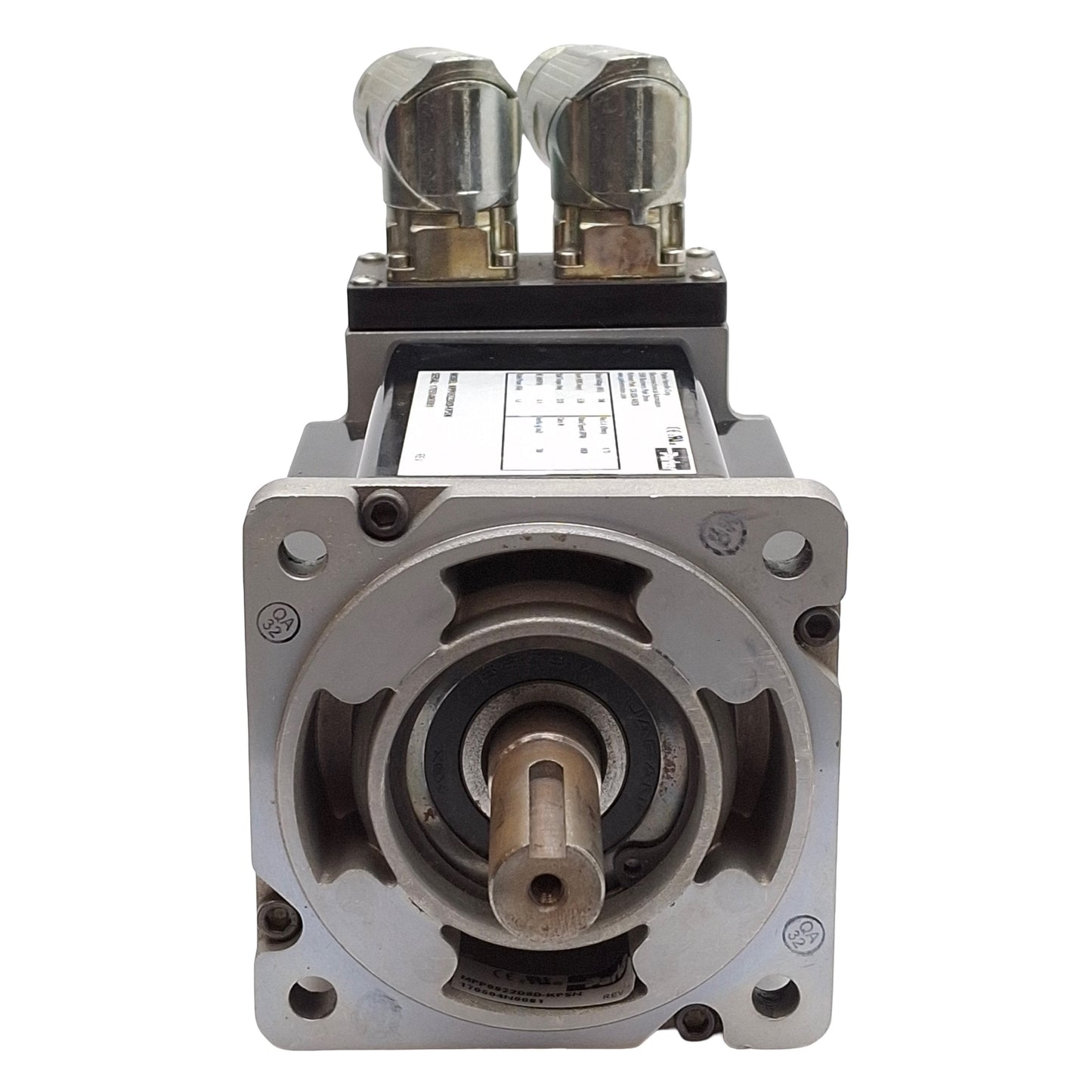 Used Parker MPP0922D8D-KPSN Servo Motor, 340VDC Bus, 1.2kW, 4980RPM, 3.13Nm, NEMA 34