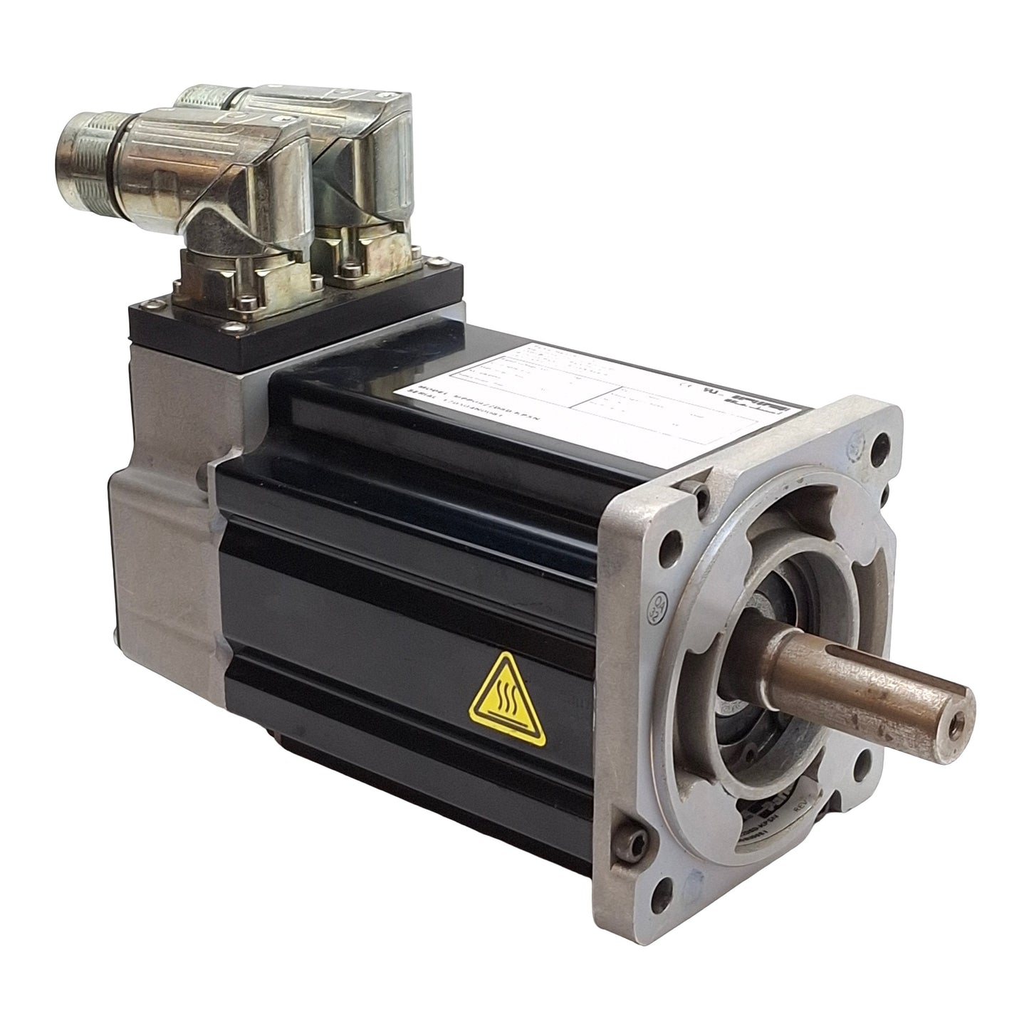 Used Parker MPP0922D8D-KPSN Servo Motor, 340VDC Bus, 1.2kW, 4980RPM, 3.13Nm, NEMA 34