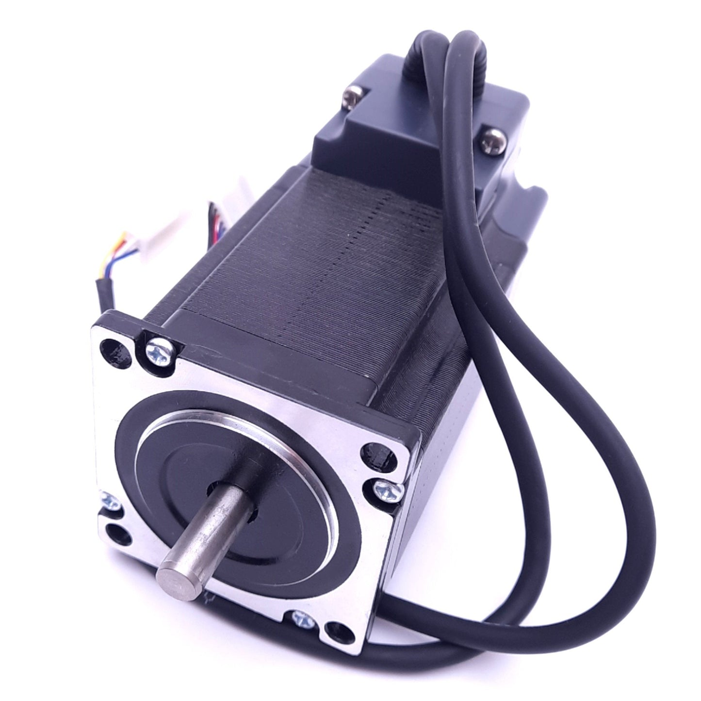 Used Fastech EzM-56L-A-D Ezi-Servo Stepping Motor, ø8mm Shaft, 56mm Flange, 24VDC 4A