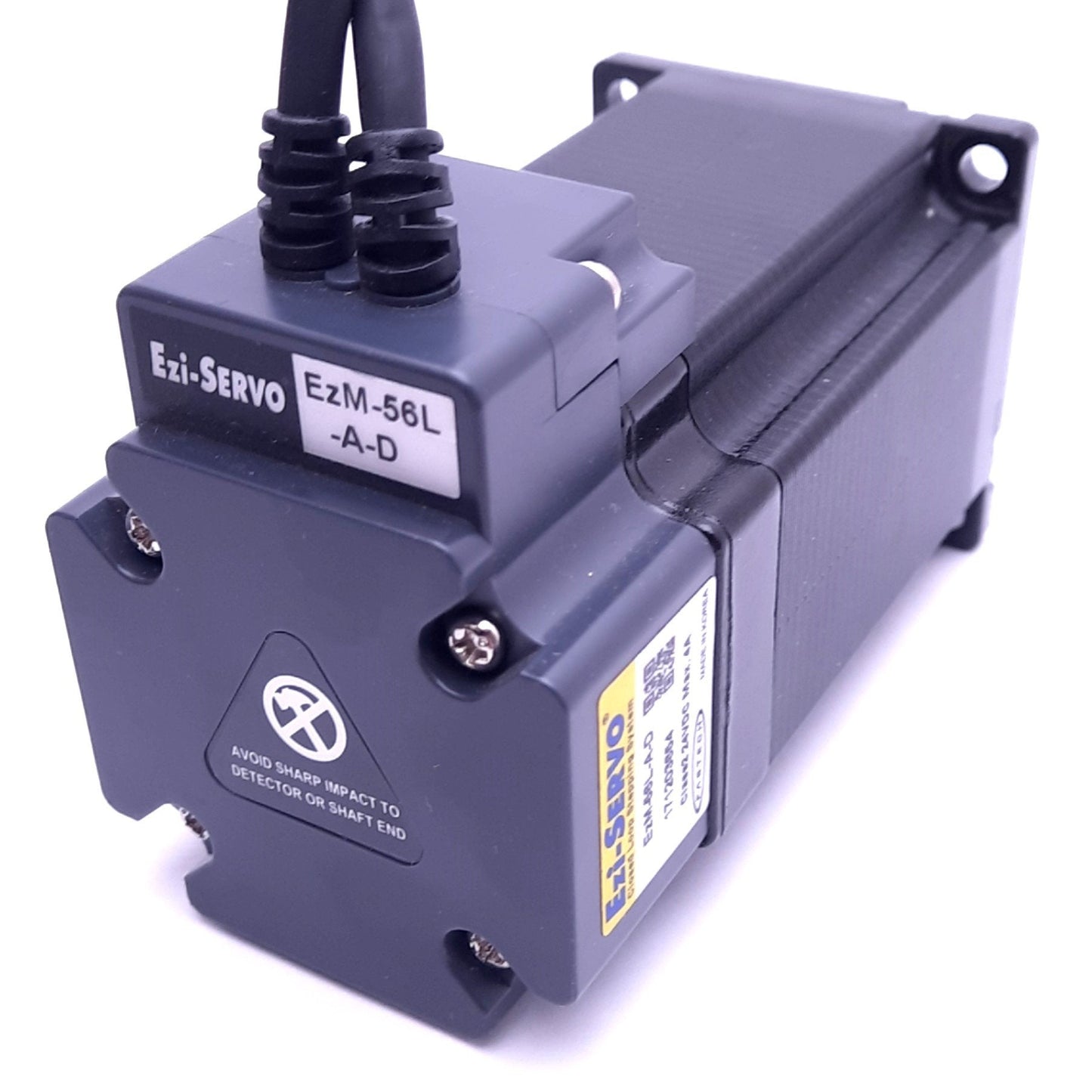 Used Fastech EzM-56L-A-D Ezi-Servo Stepping Motor, ø8mm Shaft, 56mm Flange, 24VDC 4A