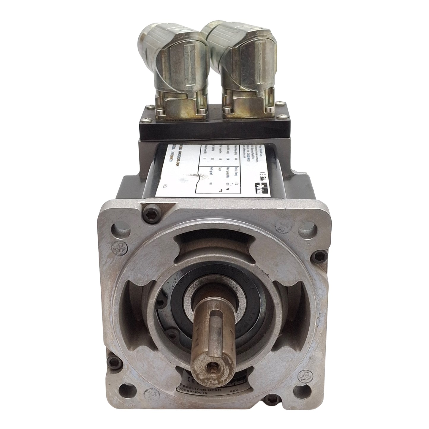Used Parker MPP0921C8D-KPSN Servo Motor, 340VDC Bus, 0.6kW, 4980RPM, 1.59Nm, NEMA 34