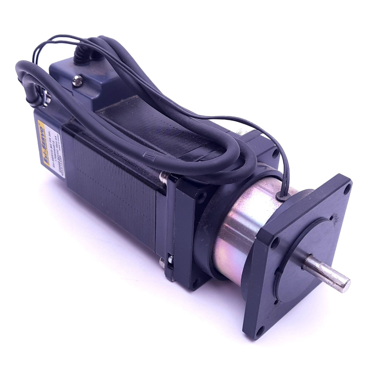 Used Fastech Ezi-SERVO BK PR 56L Stepping Motor w/ Brake, ø6.35mm Shaft, 24VDC, 4A