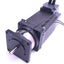 Used Fastech EzM-56L-A-D-BK Stepping Motor w/ Brake, ø6.35mm Shaft, 24VDC, 4A Max