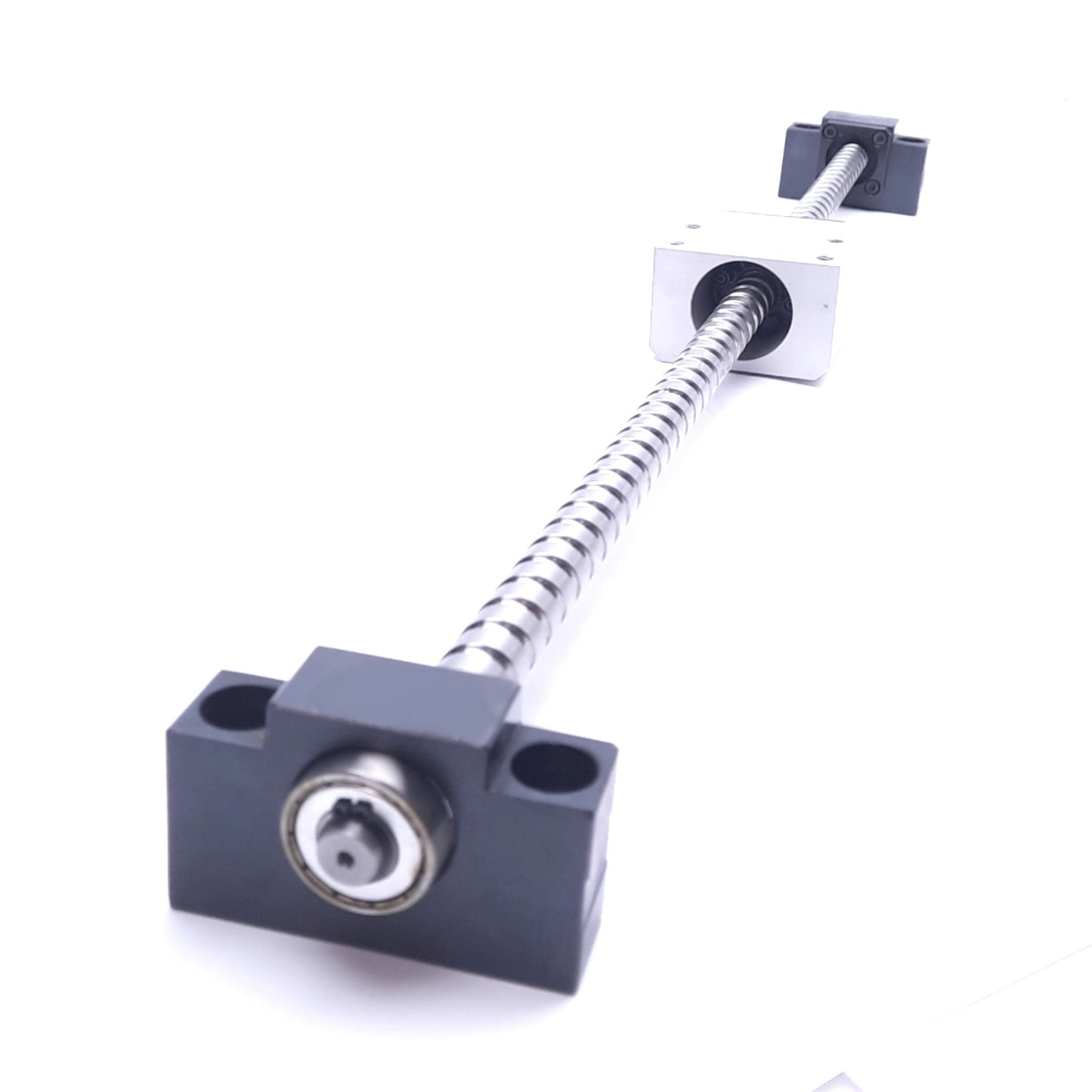 Used Hansan C5 17 702811 Linear Ball Screw Assembly, ø15mm, 10mm Lead, 575mm Stroke