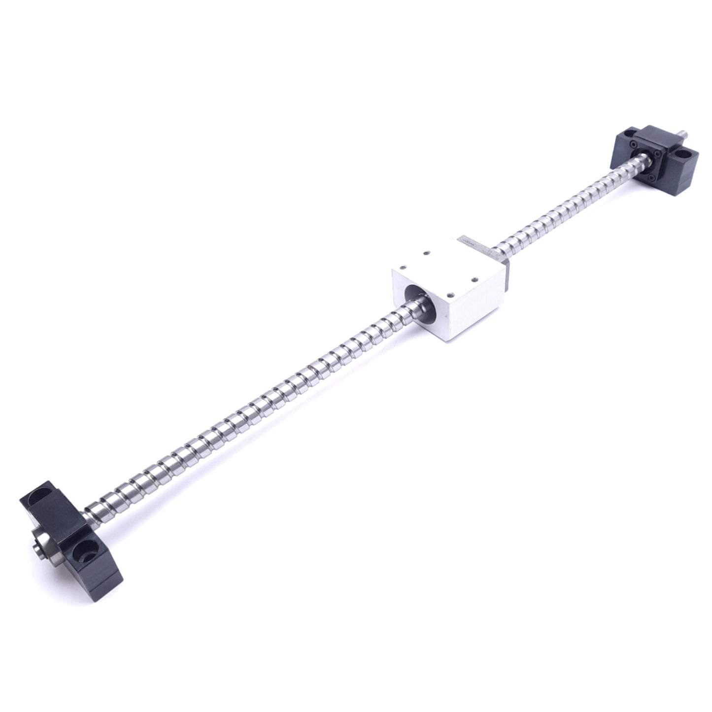 Used Hansan C5 17 702811 Linear Ball Screw Assembly, ø15mm, 10mm Lead, 575mm Stroke