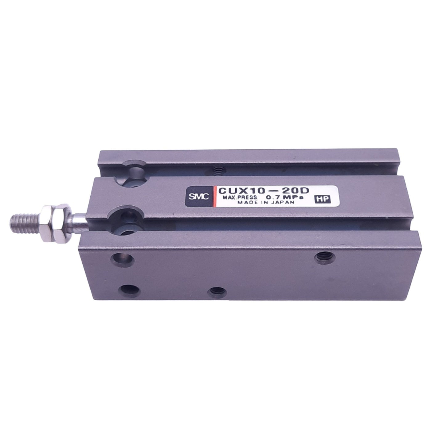 New SMC CUX10-20D Pneumatic Cylinder, ø10mm Bore, 20mm Stroke, M5, 0.7MPa Max