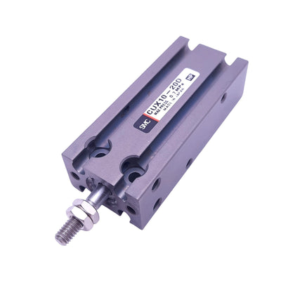 New SMC CUX10-20D Pneumatic Cylinder, ø10mm Bore, 20mm Stroke, M5, 0.7MPa Max