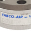 Used Fabco-Air C-7-X Compact Pneumatic Cylinder, ø19.1mm Bore, 6.35mm Stroke, 250psi