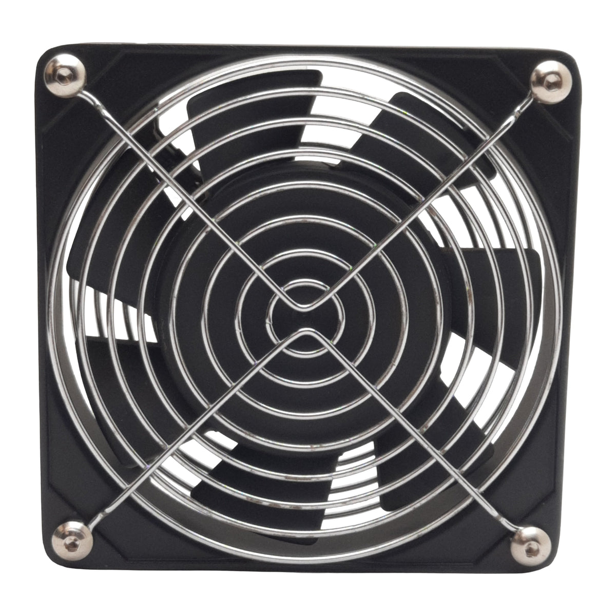Used Lot of 2 Suntronix SJ1225HA1 Axial Fan, 110-120VAC 0.18A, 76cfm, 2700rpm, 14/16W