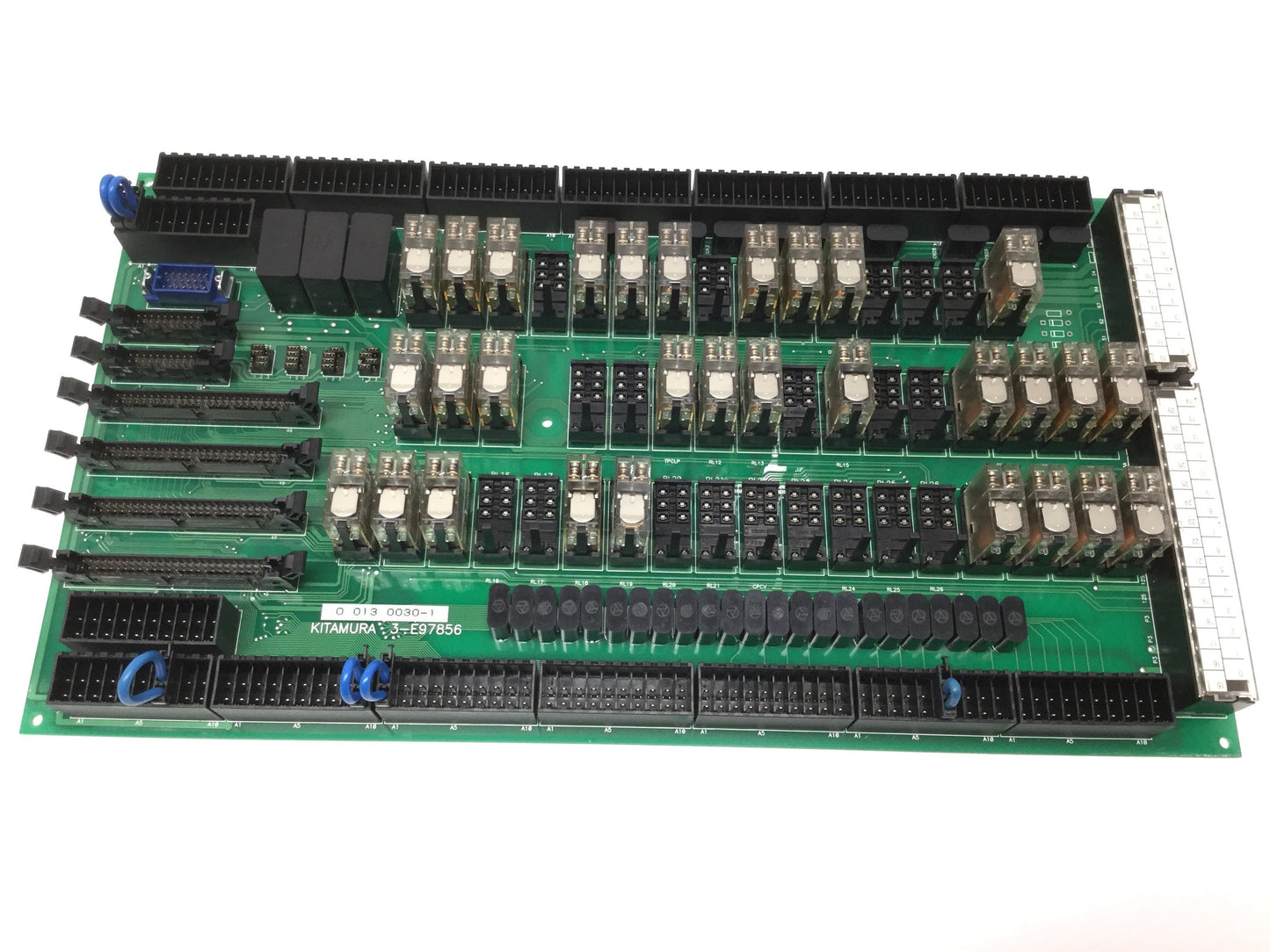 Used Kitamura 3-E97856 I/O Relay Board from Mycenter 1Xi CNC Machining Center