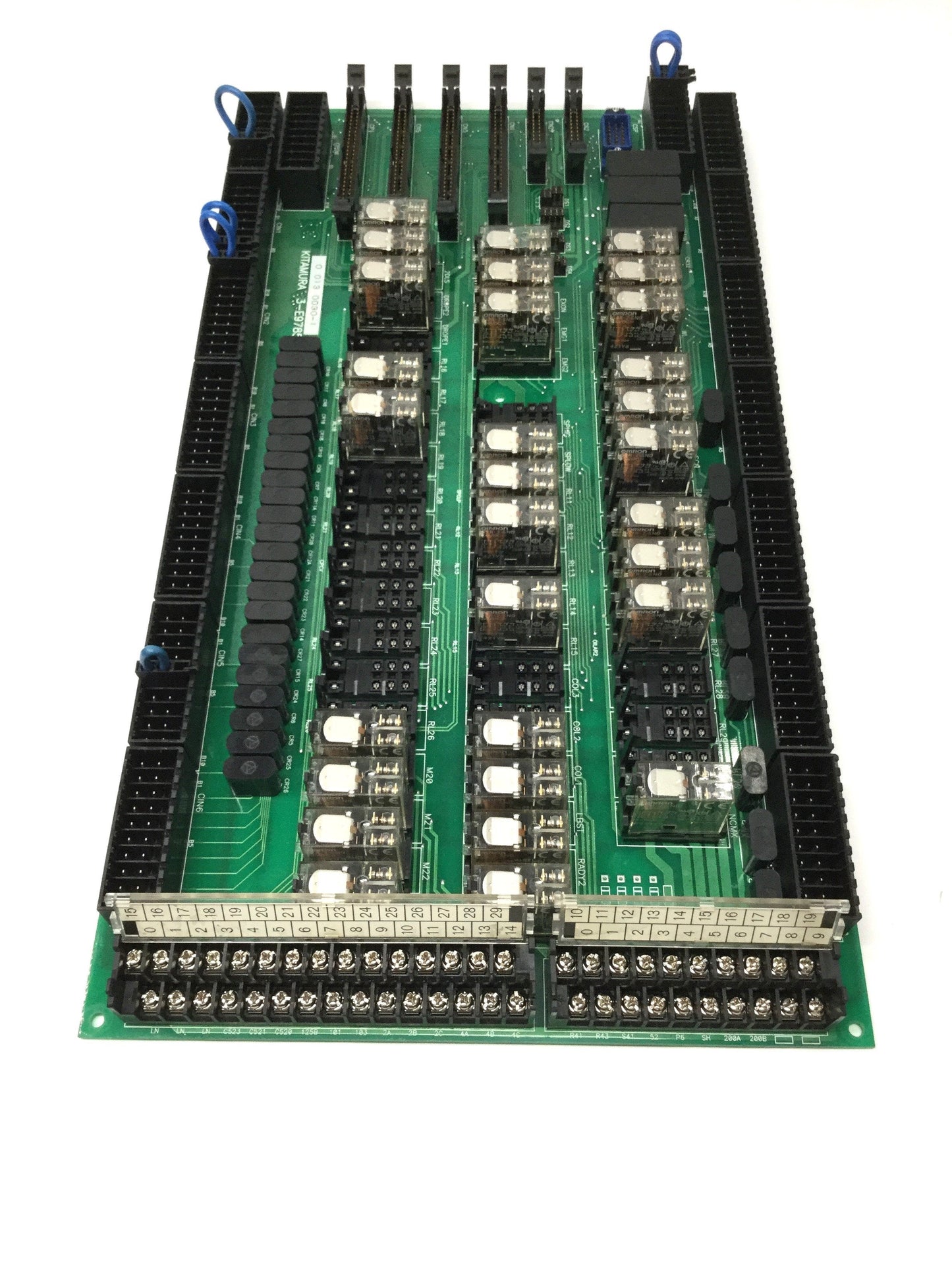 Used Kitamura 3-E97856 I/O Relay Board from Mycenter 1Xi CNC Machining Center