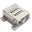 Used Festo AW-ME-1/8NPT Pneumatic Manifold W/ Endplates 1/8 inch NPT Ports 2 Stations