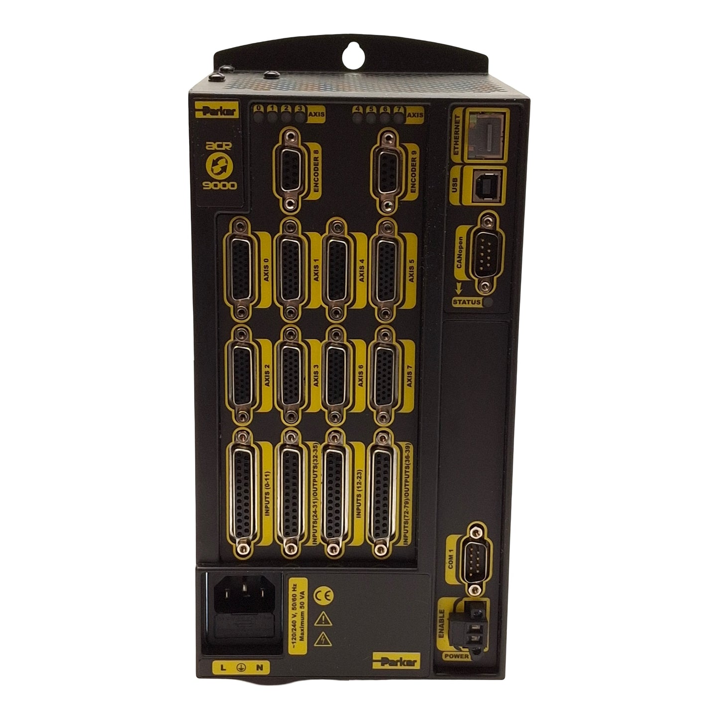 New Parker 9600P3U8B0 ACR9000 Motion Controller, 8-Axis, RS232/422, 120/240VAC