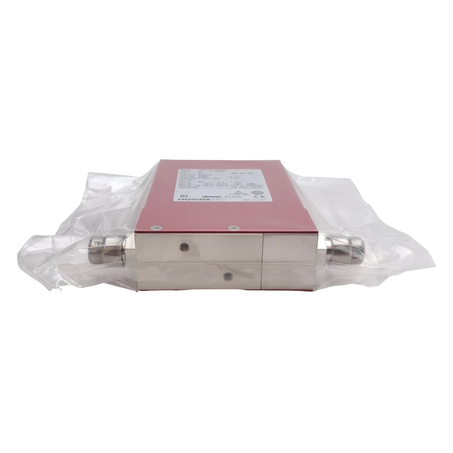 New Horiba Stec SEC-N122MGR Nitrogen Mass Flow Controller 50SLM 50-300kPa 1/4" VCR