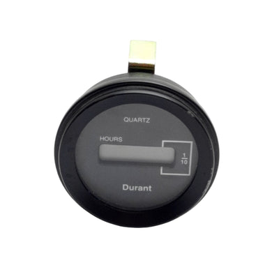 Used Durant E42DIR48230 LCD Display Hour Meter ø2.30in, 0.1-99,999.9 Hours Indication