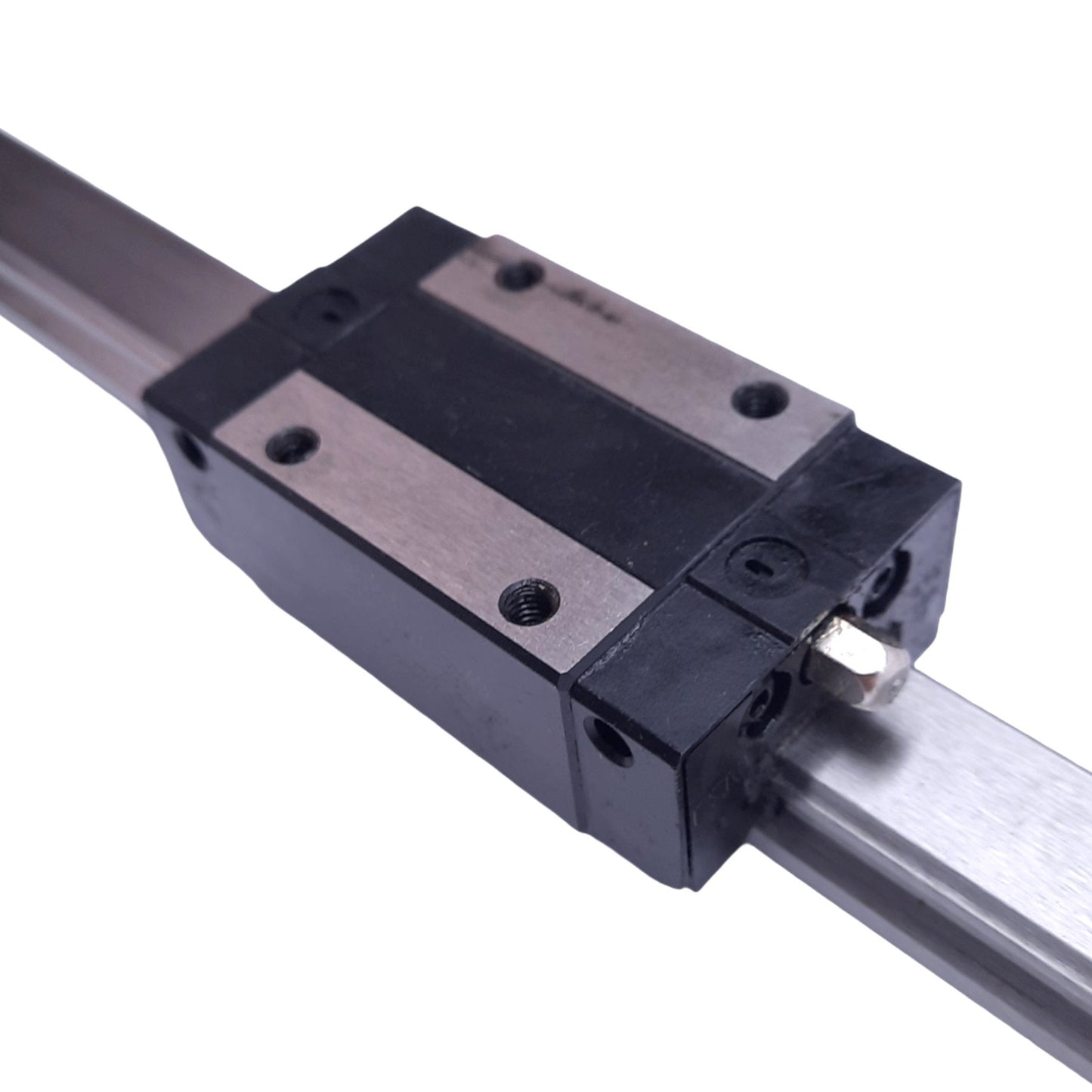 Used CSK LMG15T Linear Guide Block w/ LMG15R-N 15mm Rail, 1367mm Length, 18.9kN Max