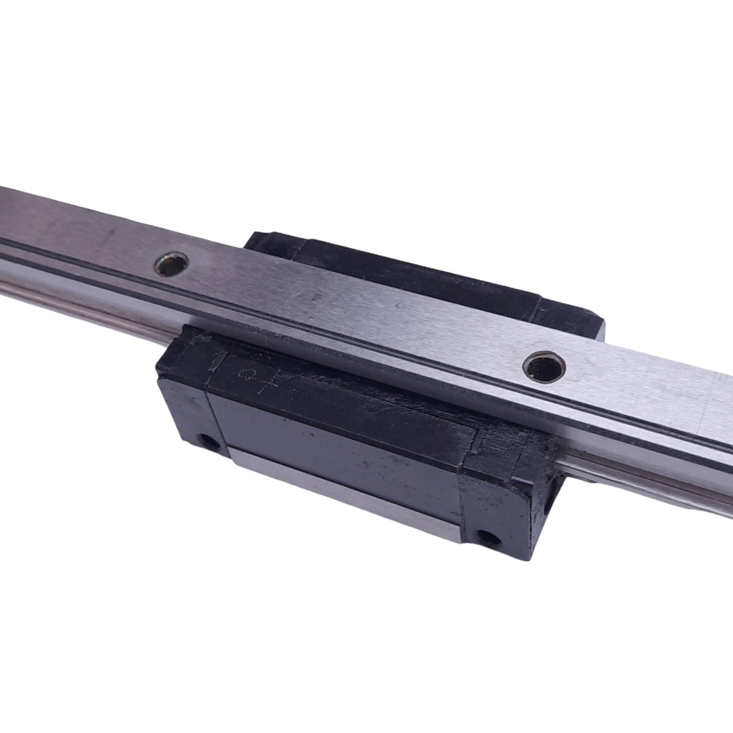 Used CSK LMG15T Linear Guide Block w/ LMG15R-N 15mm Rail, 1367mm Length, 18.9kN Max