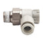 Used Lot of 4 SMC AS2201F-N01-06 Pneumatic Elbow Fitting, ø6mm Tube, 1/8in NPT, 1MPa