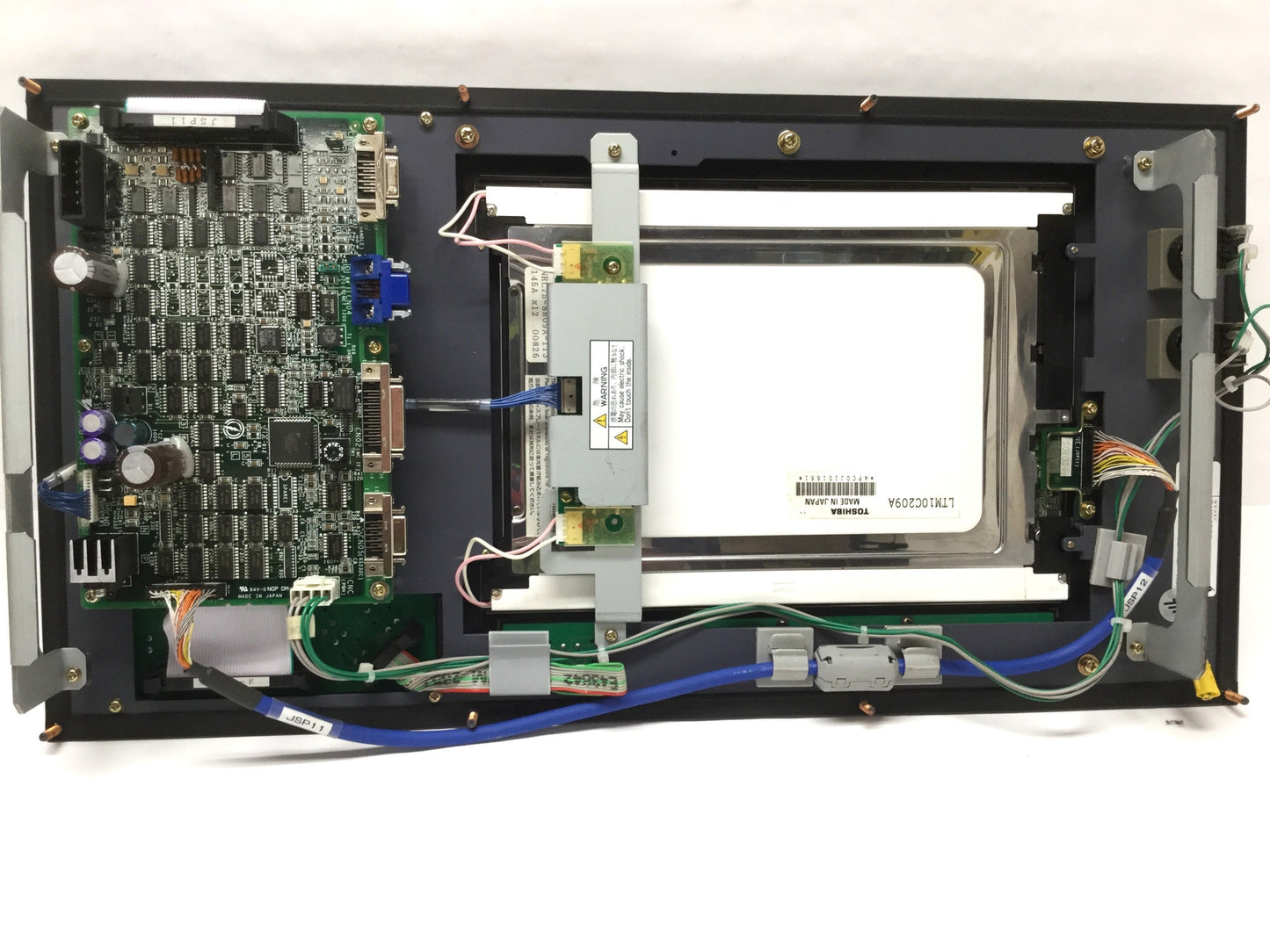 Used Yaskawa JZNC-JOP100C-8 YASNAC LCD Panel Operator Interface from Mycenter 1Xi CNC