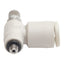 Used Lot of 5 SMC AS1201F-M3-04 Pneumatic Elbow Fitting, ø4mm Tube, M3 Male, 1MPa