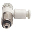 Used Lot of 2 SMC AS1201FG-M5-04A Pneumatic Elbow Fitting, ø4mm Tube, M5 Male, 1MPa