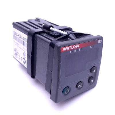 Used Watlow SD6C-HCAA-AARG Temperature Controller, 3-Out, 100-240VAC, 1/16 DIN Panel