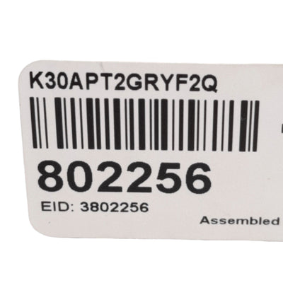 New Banner K30APT2GRYF2Q EZ-LIGHT Illuminated Touch Sensor Switch PNP-NO, M12 8-Pin