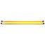 Used Omron Sti MS4352BX/MS4352BR Minisafe Light Curtain Emitter & Receiver, 52in