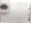Used Lot of 3 SMC AS1002F-04 Pneumatic Fitting, ø4mm x ø4mm One-Touch Tube, 1MPa