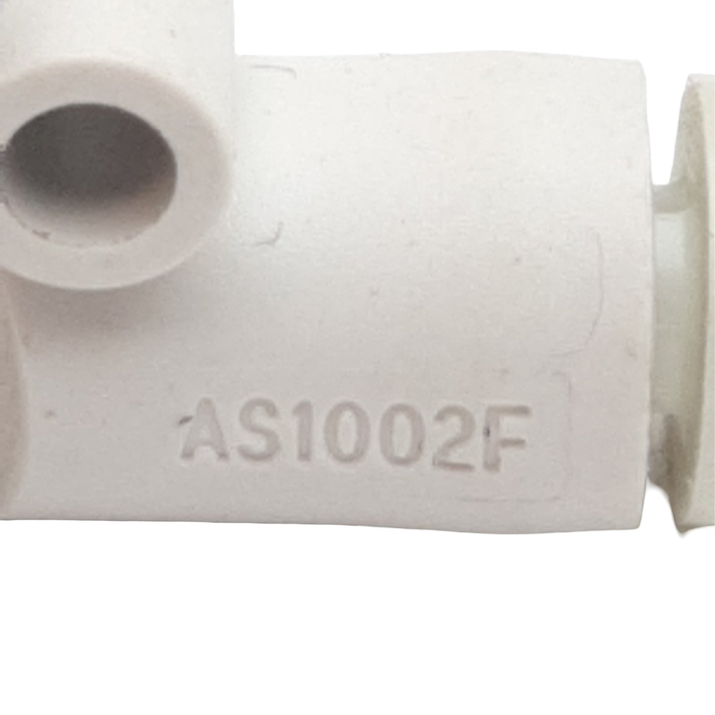 Used Lot of 3 SMC AS1002F-04 Pneumatic Fitting, ø4mm x ø4mm One-Touch Tube, 1MPa