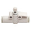 Used Lot of 3 SMC AS1002F-04 Pneumatic Fitting, ø4mm x ø4mm One-Touch Tube, 1MPa