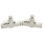 Used Lot of 2 SMC AS2002F-06 Pneumatic Fitting, ø6mm x ø6mm One-Touch Tube, 1MPa