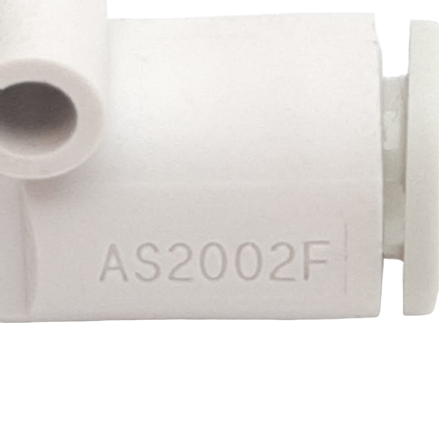 Used Lot of 2 SMC AS2002F-06 Pneumatic Fitting, ø6mm x ø6mm One-Touch Tube, 1MPa
