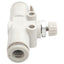 Used Lot of 2 SMC AS2002F-06 Pneumatic Fitting, ø6mm x ø6mm One-Touch Tube, 1MPa