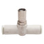 Used Lot of 3 SMC AS1001F-04D Pneumatic Fitting, ø4mm x ø4mm One-Touch Tube, 1MPa