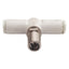 Used Lot of 3 SMC AS1001F-04D Pneumatic Fitting, ø4mm x ø4mm One-Touch Tube, 1MPa