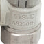 Used Lot of 4 SMC AS2301F-01-06SA Pneumatic Elbow Fitting, ø6mm Tube, 1/8in NPT, 1MPa