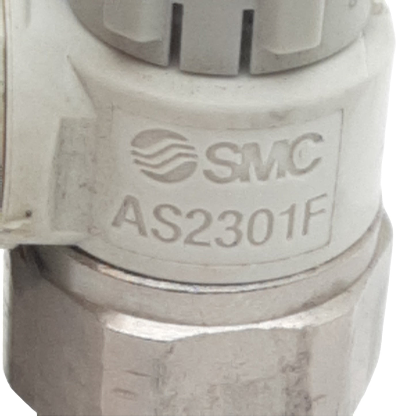 Used Lot of 4 SMC AS2301F-01-06SA Pneumatic Elbow Fitting, ø6mm Tube, 1/8in NPT, 1MPa